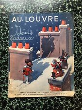 Catalogue  Jouets au louvre 1929 ? poupee dinette quiralu  avion train