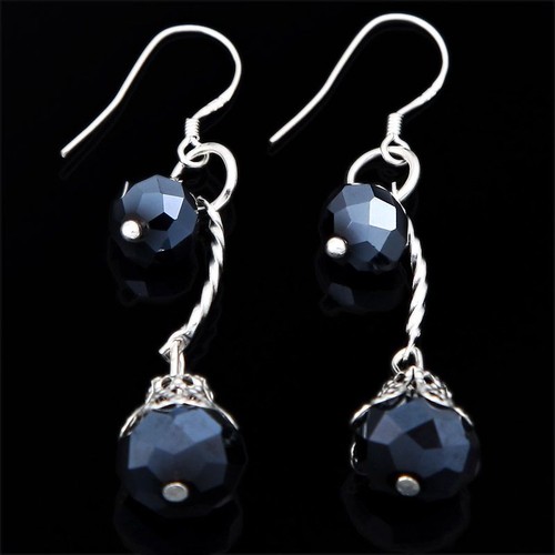 Boucle oreille cristal - d'oreille, femme