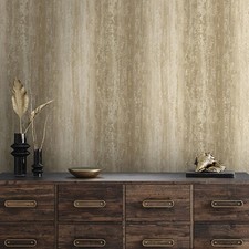 Papier Peint Rayé Métallisé