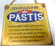 PLAQUE METAL 20X20  APEROS