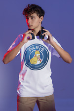 T-shirt Homer Simpson x PSG  vainqueur champion league 2025