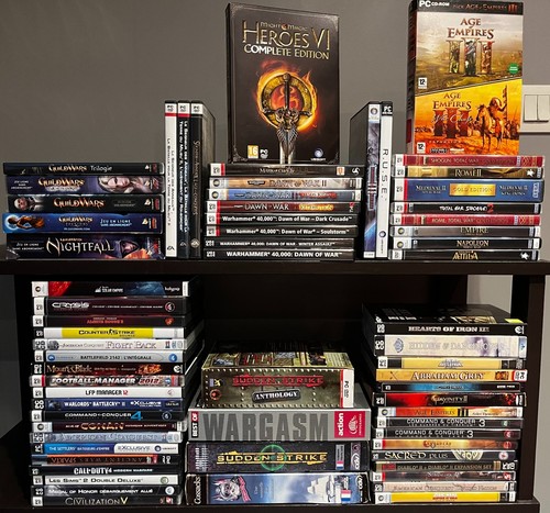 Lot jeux 66 - jeux, pc