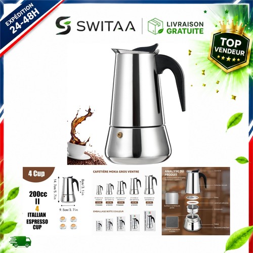 Cafetière italienne moka - , 4