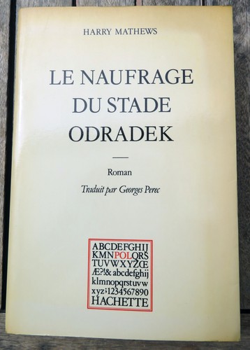 Harry mathews naufrage - harry, du