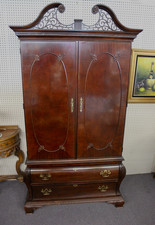 Chippendale Style Armoire by