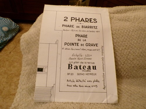 Plans phare de - phare,