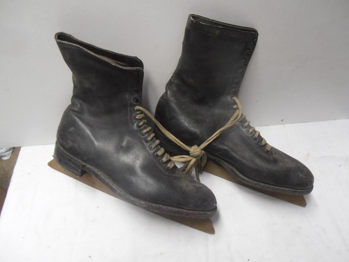 Paire patin glace - patin, ancien
