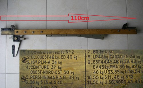 1930 outil règle - , mesure