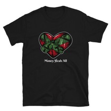 Damaged Heart Tee Black