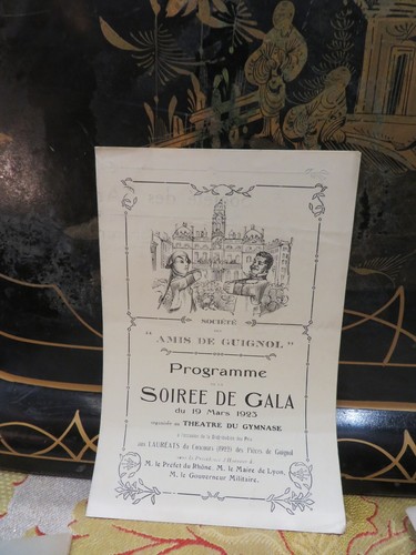Ancien programme theatre - programme,