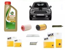 Kit de Filtres Entretien pour Mini Compatriote R60 Cooper D 1.6 82 Kw 112 HP