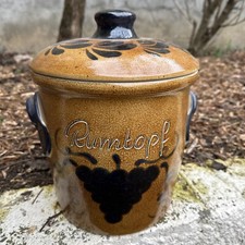 pot en grès ancien Rumtopf