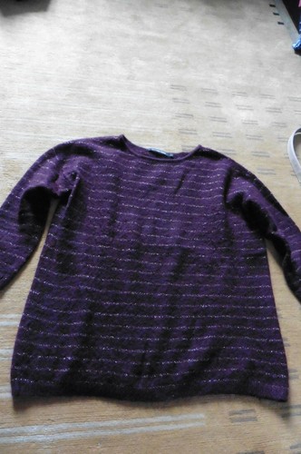 Pull col rond laine mohair