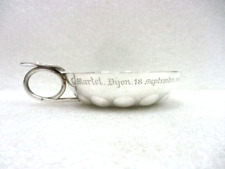 Tastevin en métal argenté