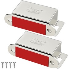 Aimant Porte Placard 2 Pièces Loquet Magnetique Acier Inoxydable Loqueteau Ai...