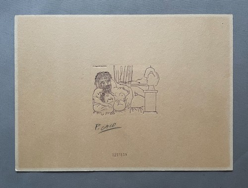 Gravure après picasso - gravure,