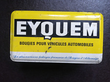 Bougies Eyquem Boite Publicitaire Accessoire Automobile Années 70