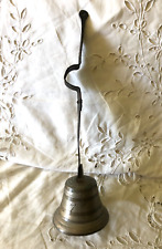 Fabulous Antique French Bronze Country Swing Door Gate Entrance Shop Bell 1890s