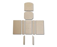 Habillage de foyer pour