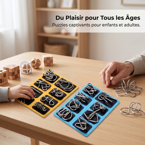 Casse tête metal puzzle - metal,