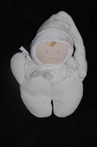 Doudou poupée blanc - 🍀doudou,