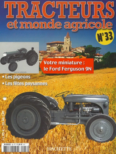 Fascicule tracteurs monde - tracteurs,