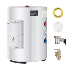 VEVOR Chauffe-eau électrique instantané 40 L avec écran LED 1,6 kW pour douche