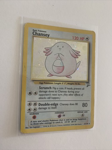 Chansey holo very rare - chansey, pokemon