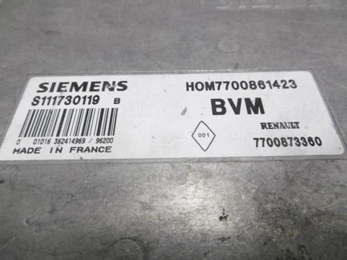 Calculateur moteur renault - calculateur,
