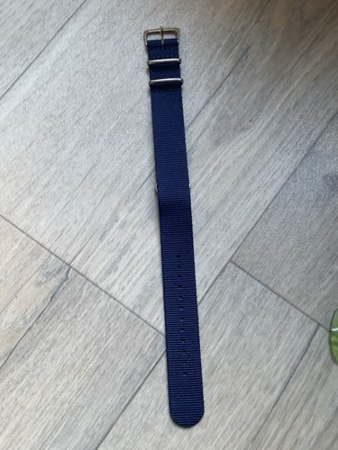 Bracelet montre nato bleu - de,