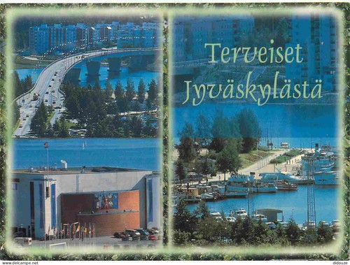 Carte postale finlande - carte,