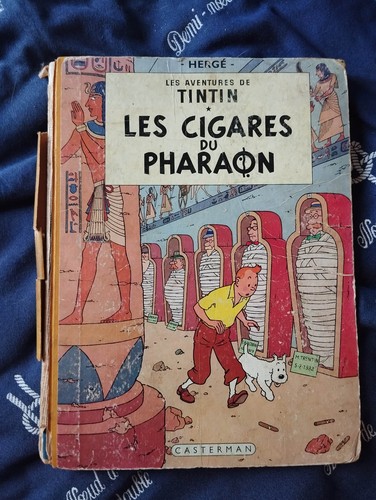Tintin les cigares du - bd,