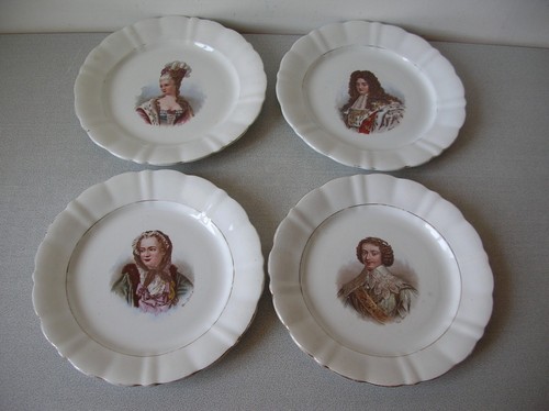 Lot anciennes assiettes - 4,