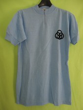 Maillot Cycliste vintage GITANE Ciel Acrylique Velo 70'S jersey Telmail - 4 / L