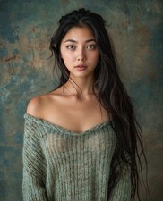 8x10 Elegant Female Portrait