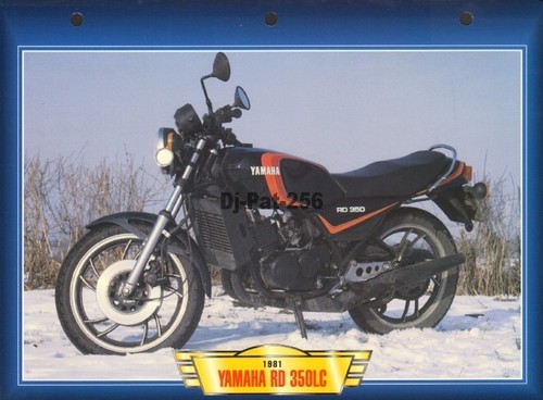 Fiche moto yamaha - yamaha, rd