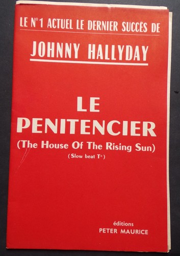 Partition le pénitencier - partition,
