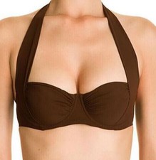 PAIN DE SUCRE 80 B Haut de maillot de bain MISHI marron chocolat NEUF 85€