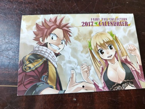 Calendrier fairy tail 2017 - calendrier,
