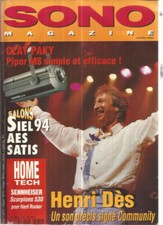 SONO MAGAZINE N°180 CLAY PAKY / HENRI DES / SENNHEISER SCORPIONS 530 & HARD ROCK