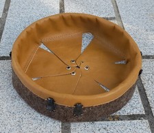 coiffe intérieur CUIR casque de Sapeur-Pompier modèle 1933 helmet liner t.C-57