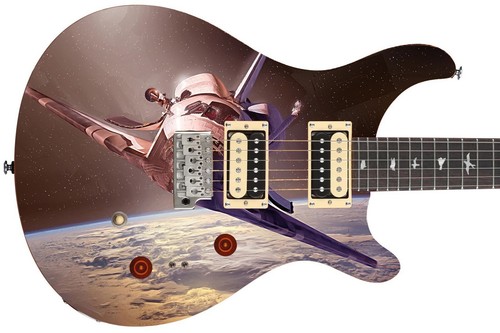 Guitar skin axe - axe, wrap