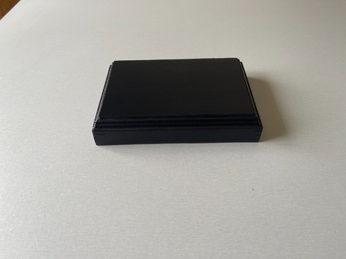 Socle bois peint noir - peint, en