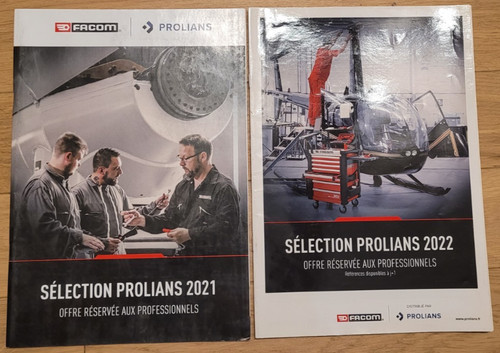 Lot catalogues facom - lot,