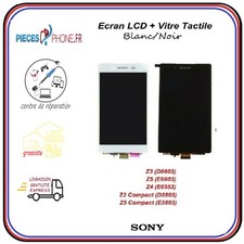 Ecran + vitre tactile Sony