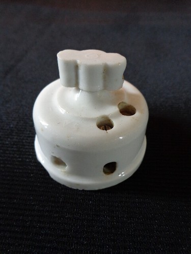 Interrupteur ancien porcelaine - interrupteur,