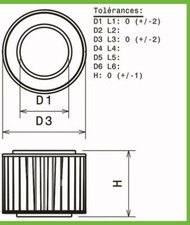 Filtre air green pour - a,