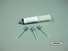 CABRIODOC Kit colle reparation collage lunette arrière en verre cabriolet