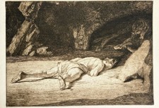 Marcel roux gravure eau forte - eau,