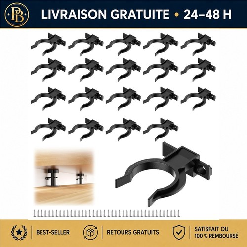 Clips fixation plinthe - , cuisine